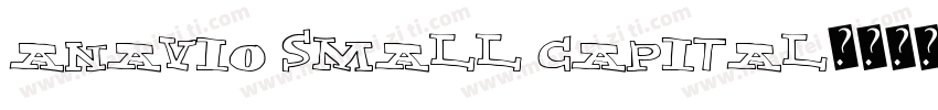 Anavio Small Capital字体转换